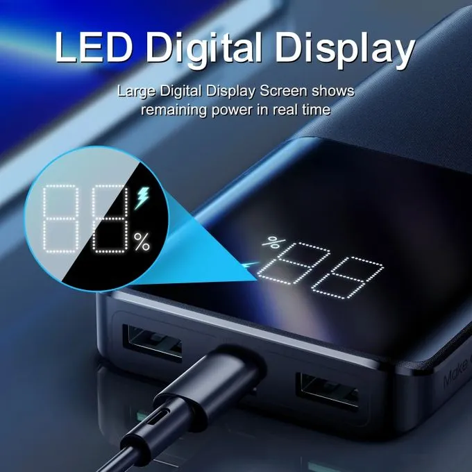 Power bank 10000 mAh - Fast Charging 22.5W - JR-QP191