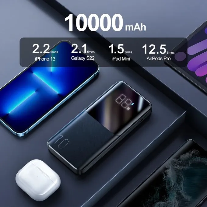 Power bank 10000 mAh - Fast Charging 22.5W - JR-QP191