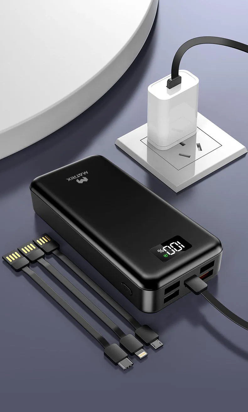 Power bank 20000 mAh - Fast Charging 22.5W - Torch Light - N82