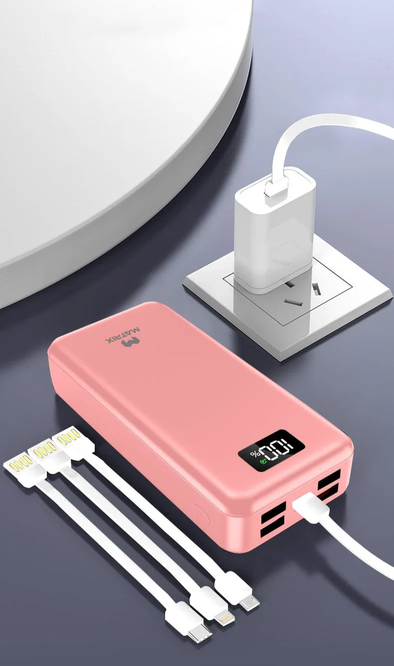 Power bank 20000 mAh - Fast Charging 22.5W - Torch Light - N82