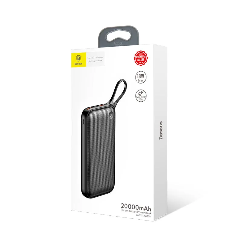 Premium 20000mah Power Bank | Fast Charging Ports