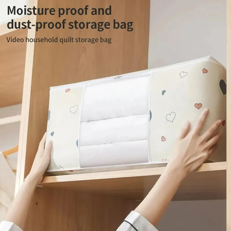 Quilt Storage Bag Multi-functional Dustproof Moistureproof Large-capacity Clothes Storage Bag Home Moving Organising Bag