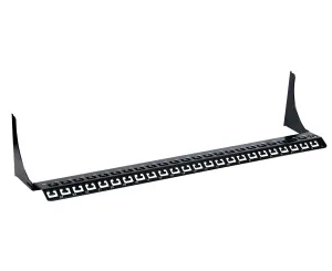 Rackmount, Click In Support Bar, 48-Port, 2U
