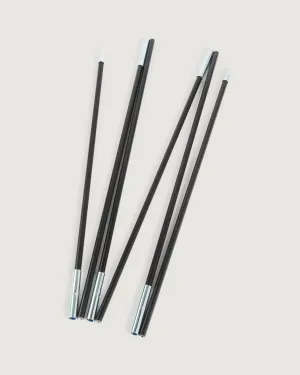 Retreat Beach Shelter - L Pole - Black