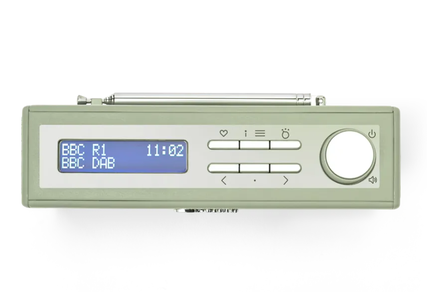 Roberts RAMBLERBTMLG Rambler BT Mini - Dab/Fm Bluetooth Portable Radio - Leaf Green
