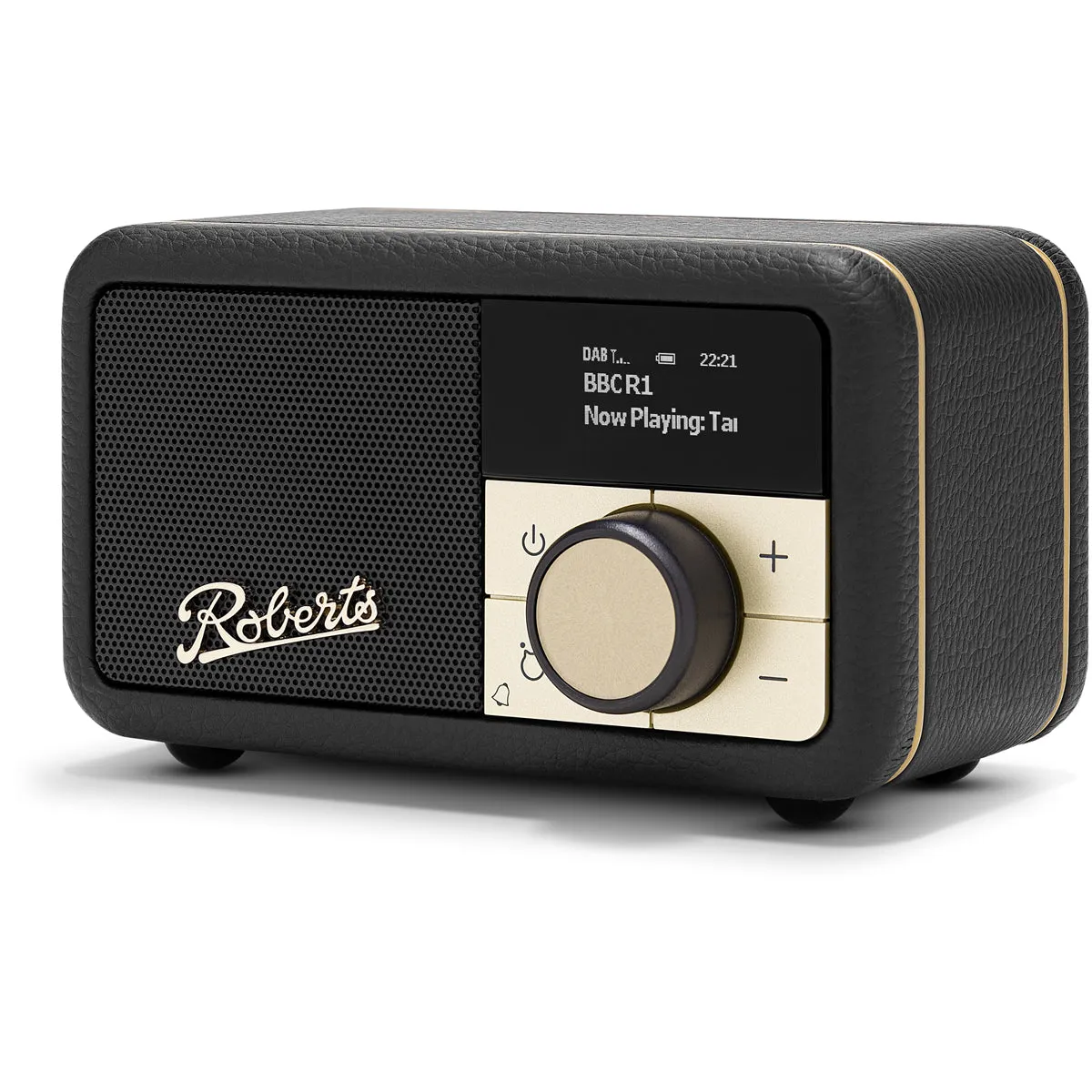 Roberts Revival Petite 2 DAB DAB  Bluetooth Rechargeable Digital Radio Black