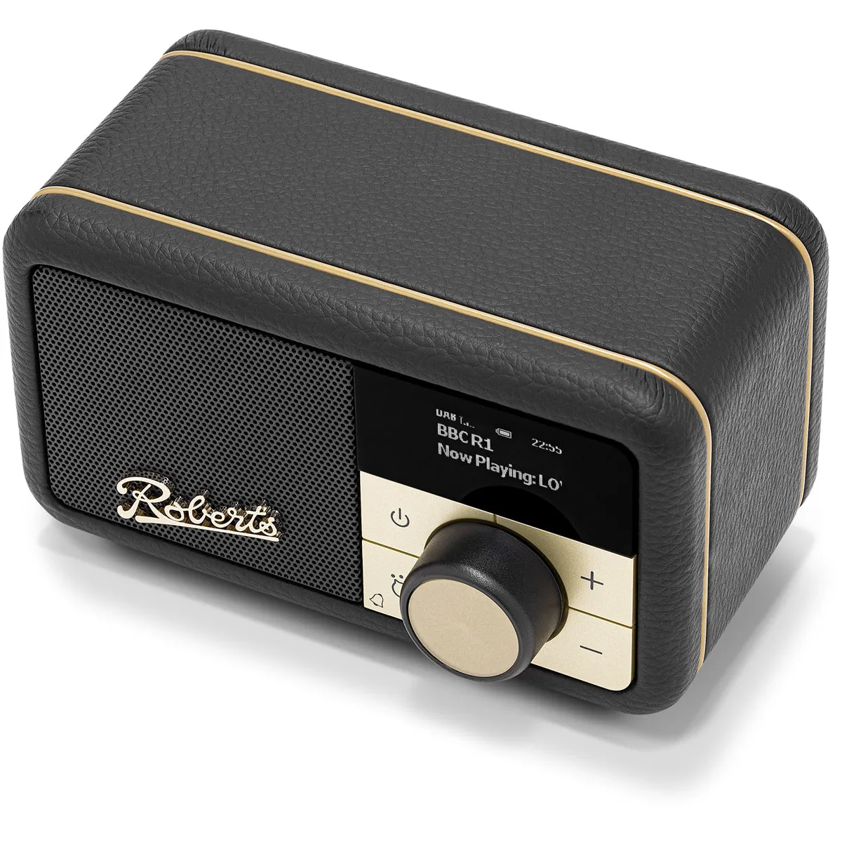 Roberts Revival Petite 2 DAB DAB  Bluetooth Rechargeable Digital Radio Black