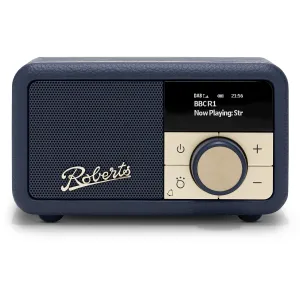 Roberts Revival Petite 2 DAB DAB  Bluetooth Rechargeable Digital Radio Midnight Blue