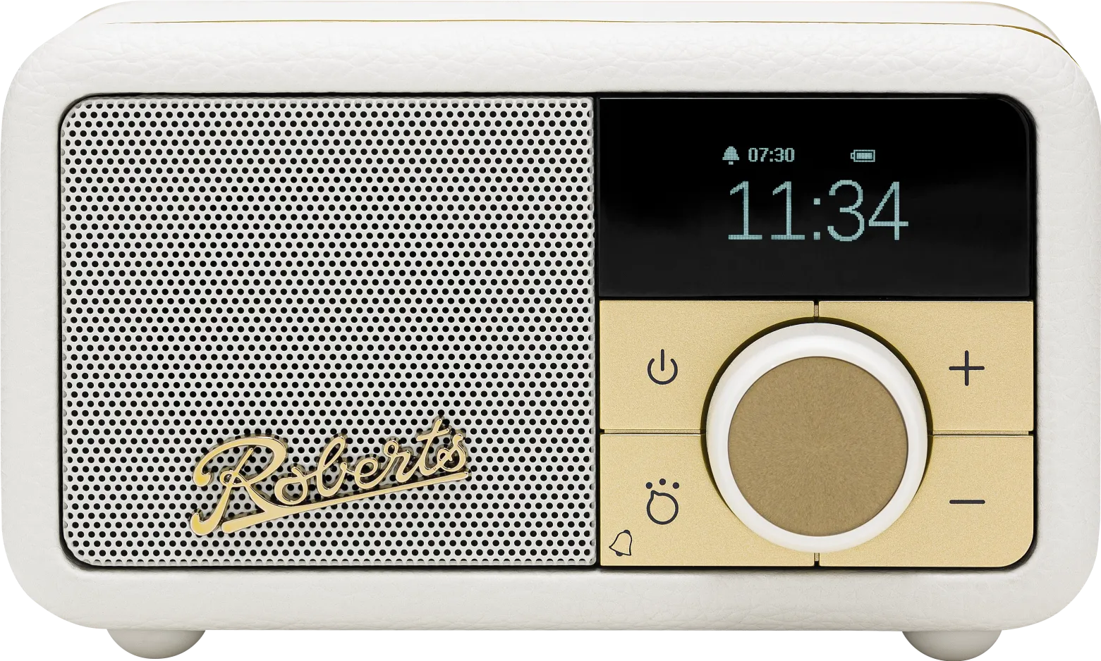 Roberts Revival Petite 2 DAB DAB  Bluetooth Rechargeable Digital Radio Pastel Cream