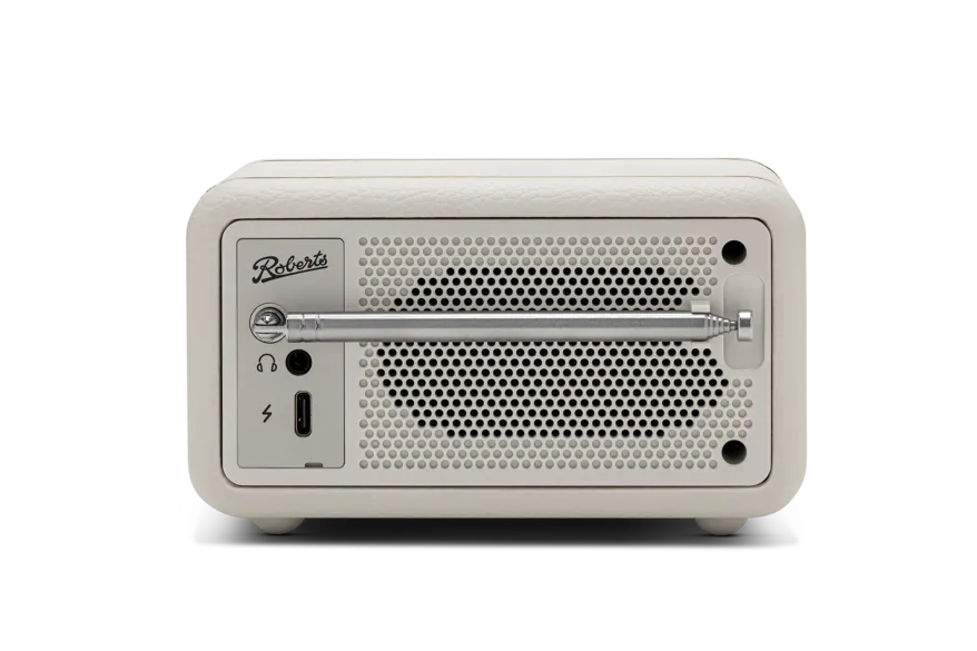 Roberts Revival Petite 2 DAB DAB  Bluetooth Rechargeable Digital Radio Pastel Cream