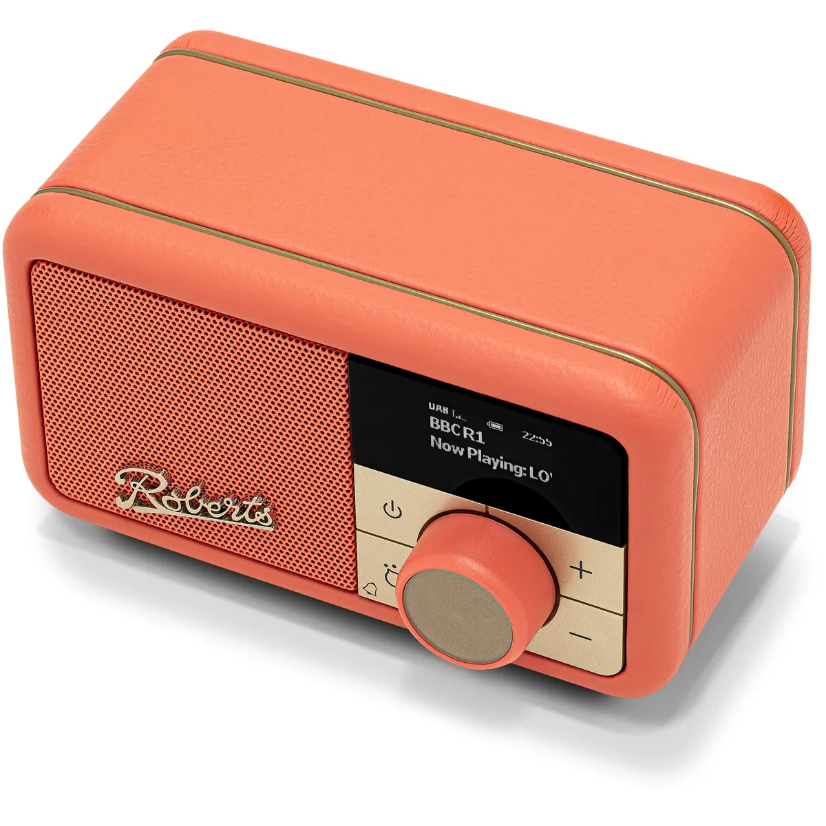 Roberts Revival Petite 2 DAB DAB  Bluetooth Rechargeable Digital Radio Pop Orange