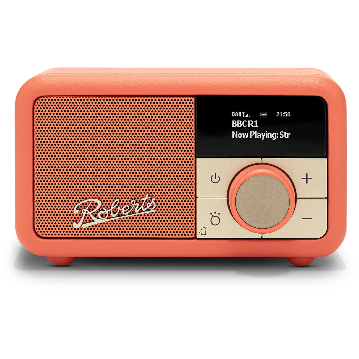 Roberts Revival Petite 2 DAB DAB  Bluetooth Rechargeable Digital Radio Pop Orange
