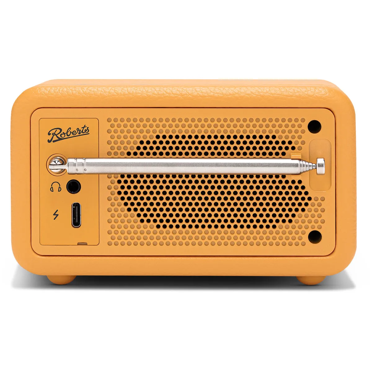 Roberts Revival Petite 2 DAB DAB  Bluetooth Rechargeable Digital Radio Sunburst Yellow