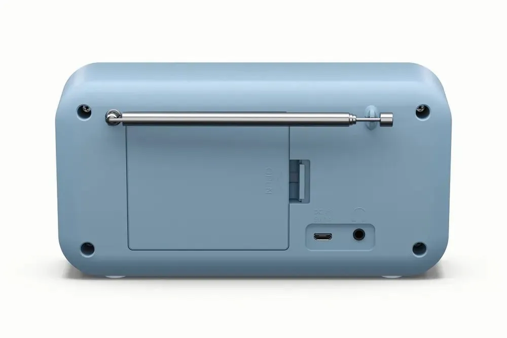 Sharp DRP420BL Tokyo Portable DAB Digital Radio With Bluetooth, Blue