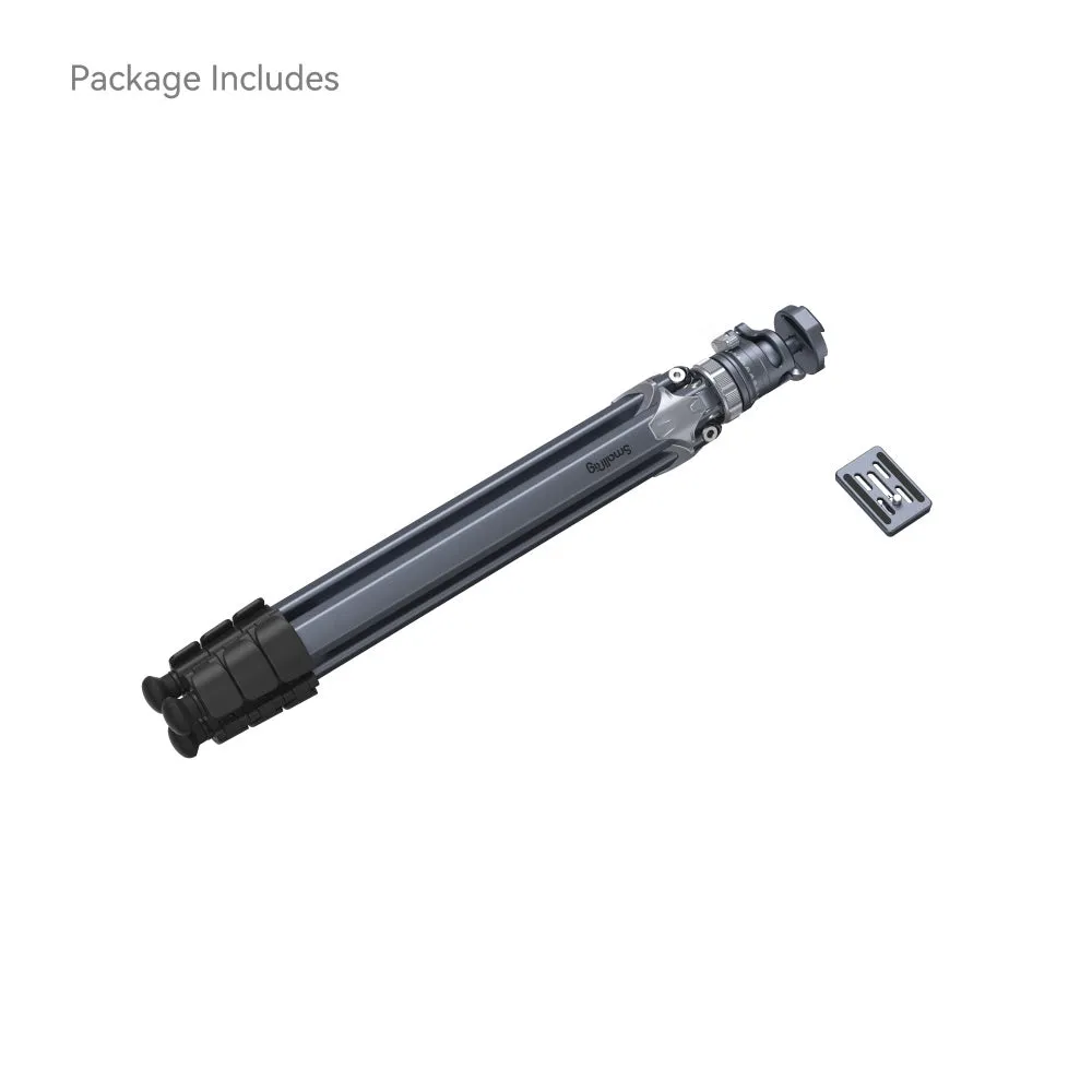 SmallRig FreeRover AP-02 50mm Travel Compact Tripod with Adjustable 4-Section Telescopic Legs, Inverted Shooting Angle, Built-in Bubble Level, 150cm Max Height, Arca-Swiss Quick Release Plate, 8kg Max Load Capacity | 4222