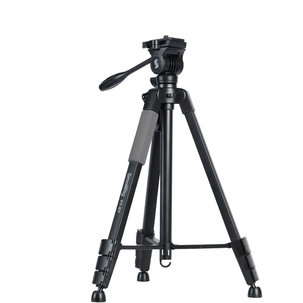 SmallRig Versatile Lightweight Camera Video Tripod with Smartphone Holder, Quick Release Plate, and 151cm (CT-05) / 161cm (CT-07) Maximum Height for Vlogging, Live Streaming, and Content Creation | 4688 4689
