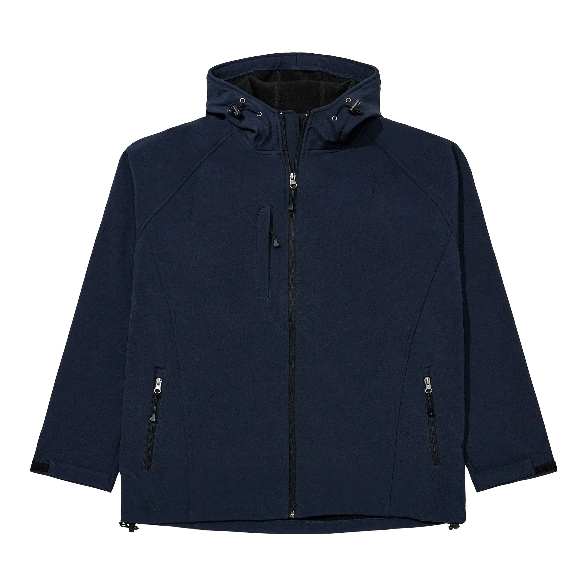 Softshell Coat w/ Hood - Navy