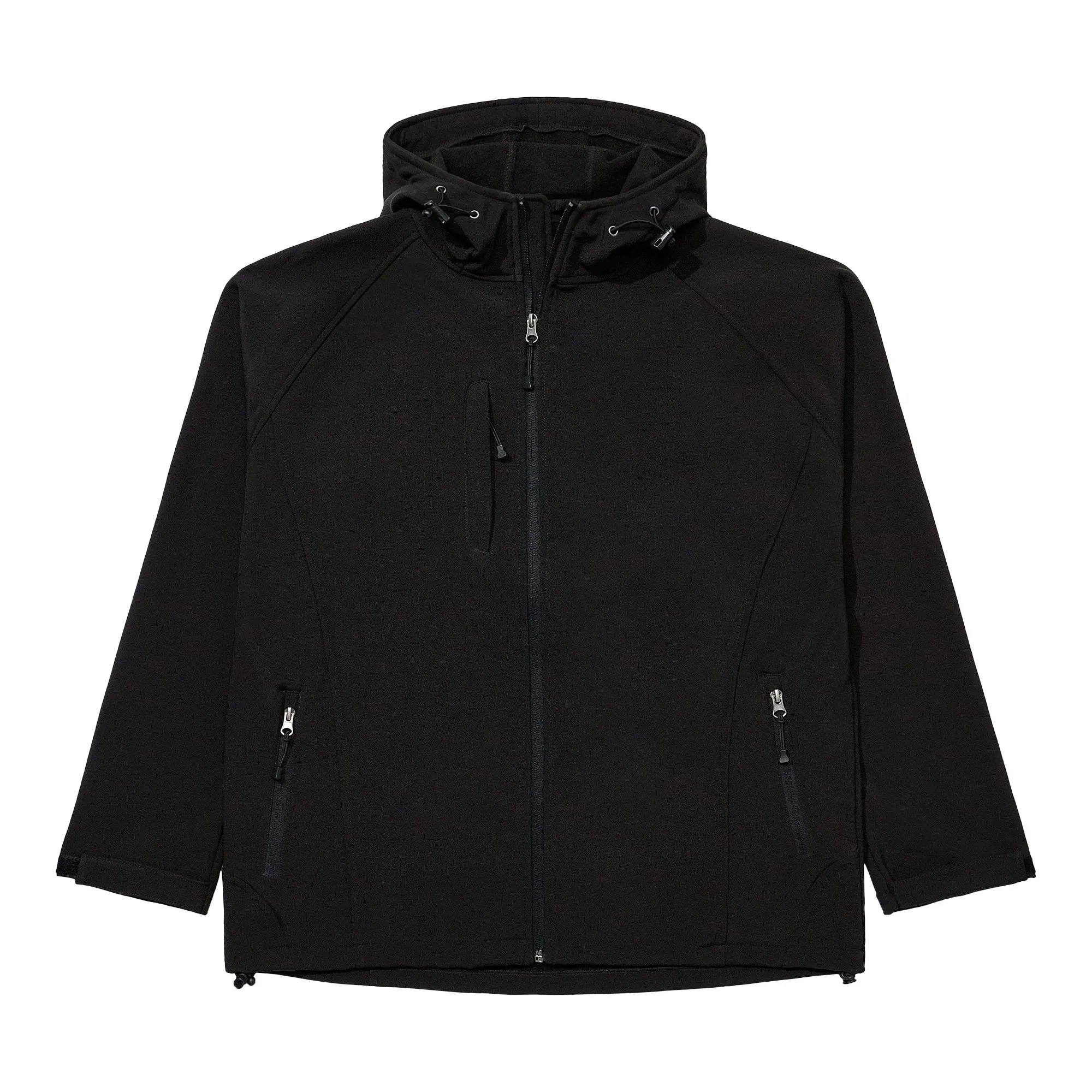 Softshell Coatw w/ Hood - Black