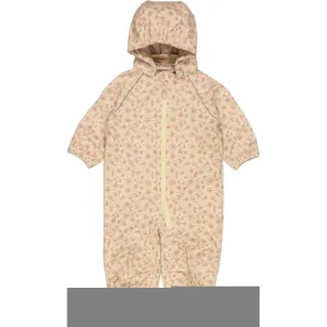 Softshell Suit - soft beige flowers