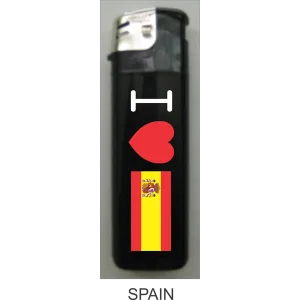 Spain Love Refillable Lighter
