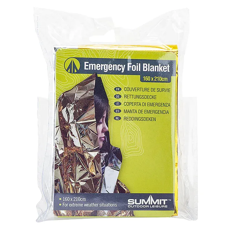 Summit Emergency Foil Blanket