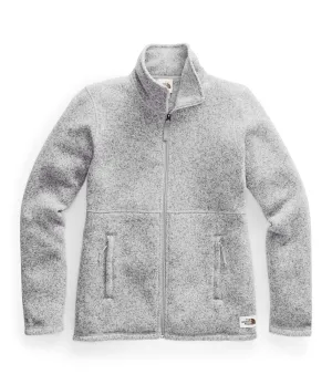 The North Face Women's Crescent Full-Zip, TNF Light Grey Heather, S