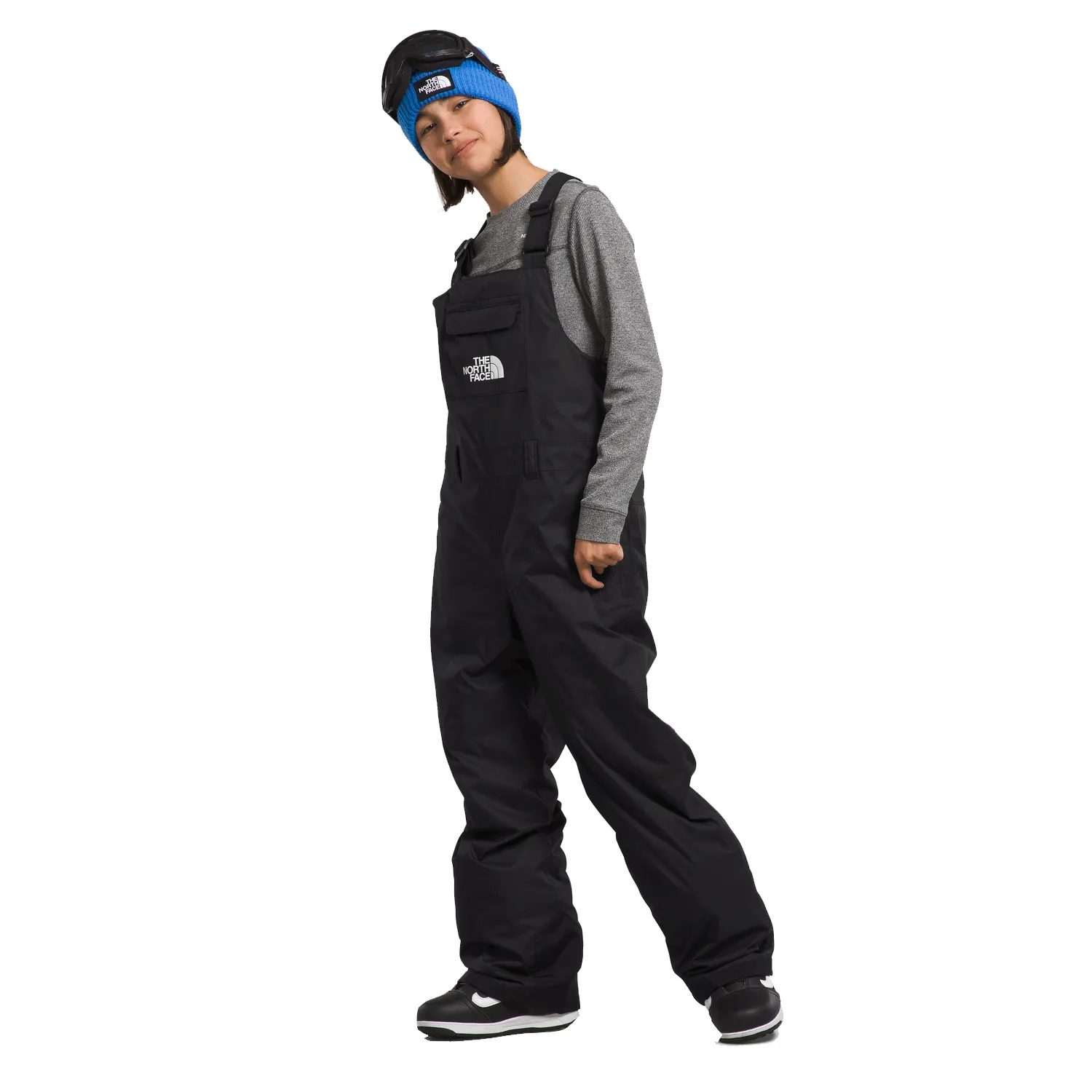 The North Face Youth Freedom Insulated Bib 2024 TNF Black
