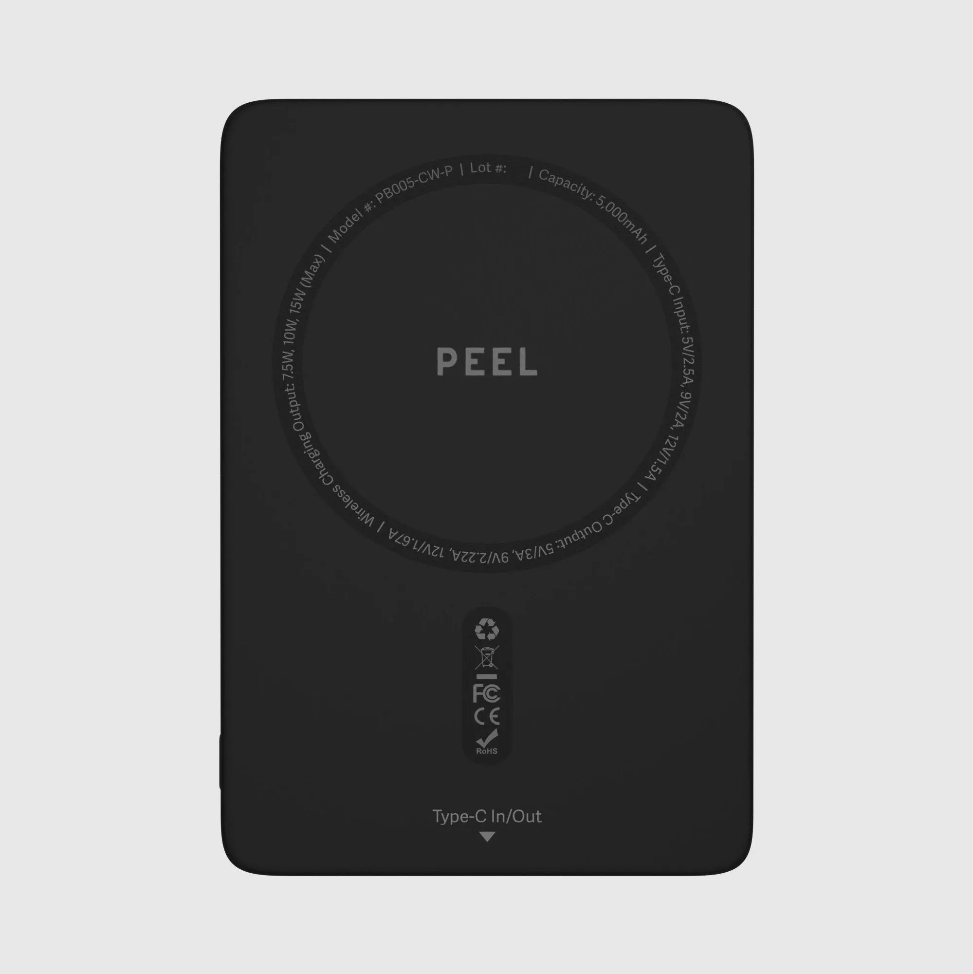 Thin Wireless Charging Power Bank