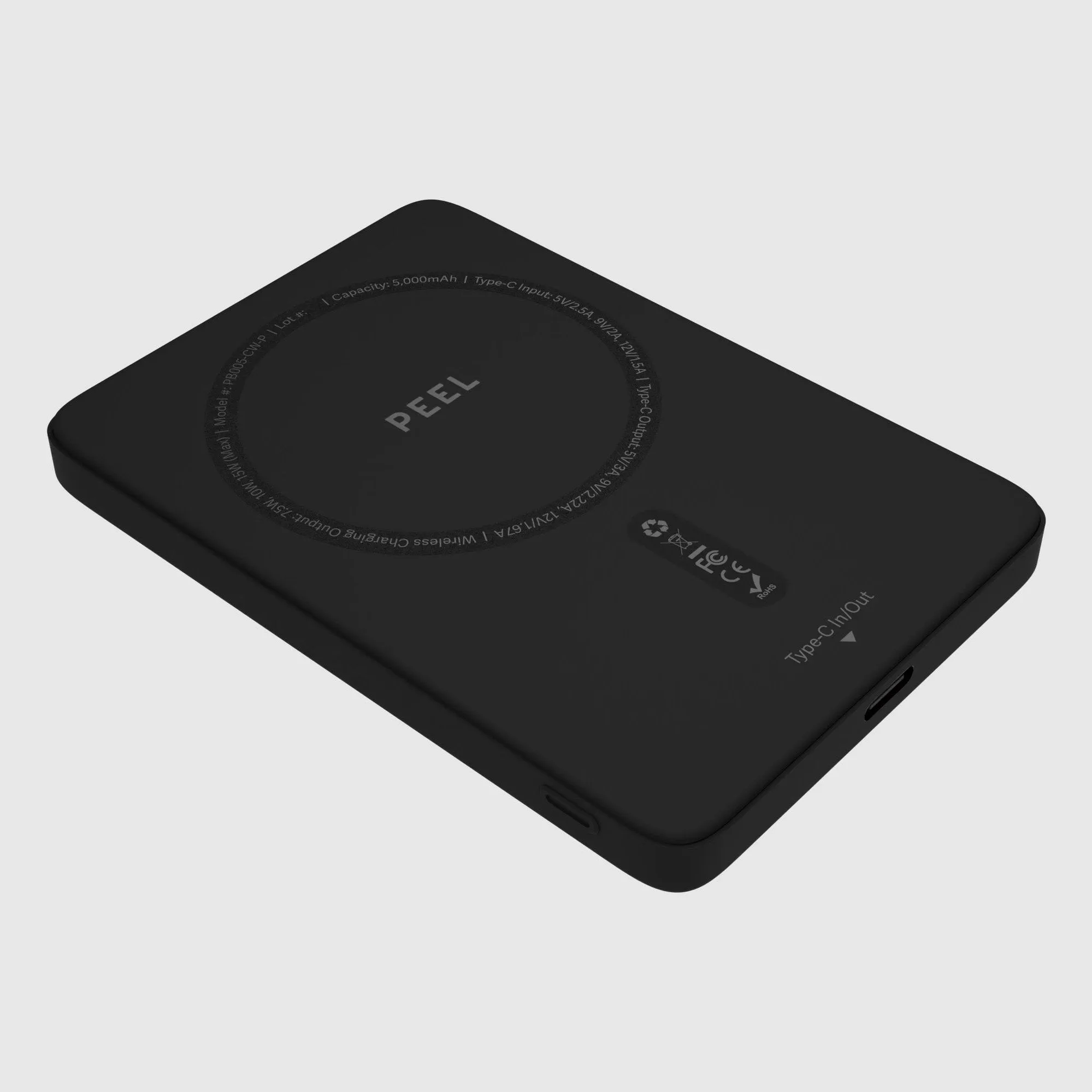 Thin Wireless Charging Power Bank