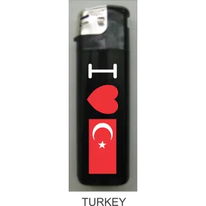 Turkey Love Refillable Lighter