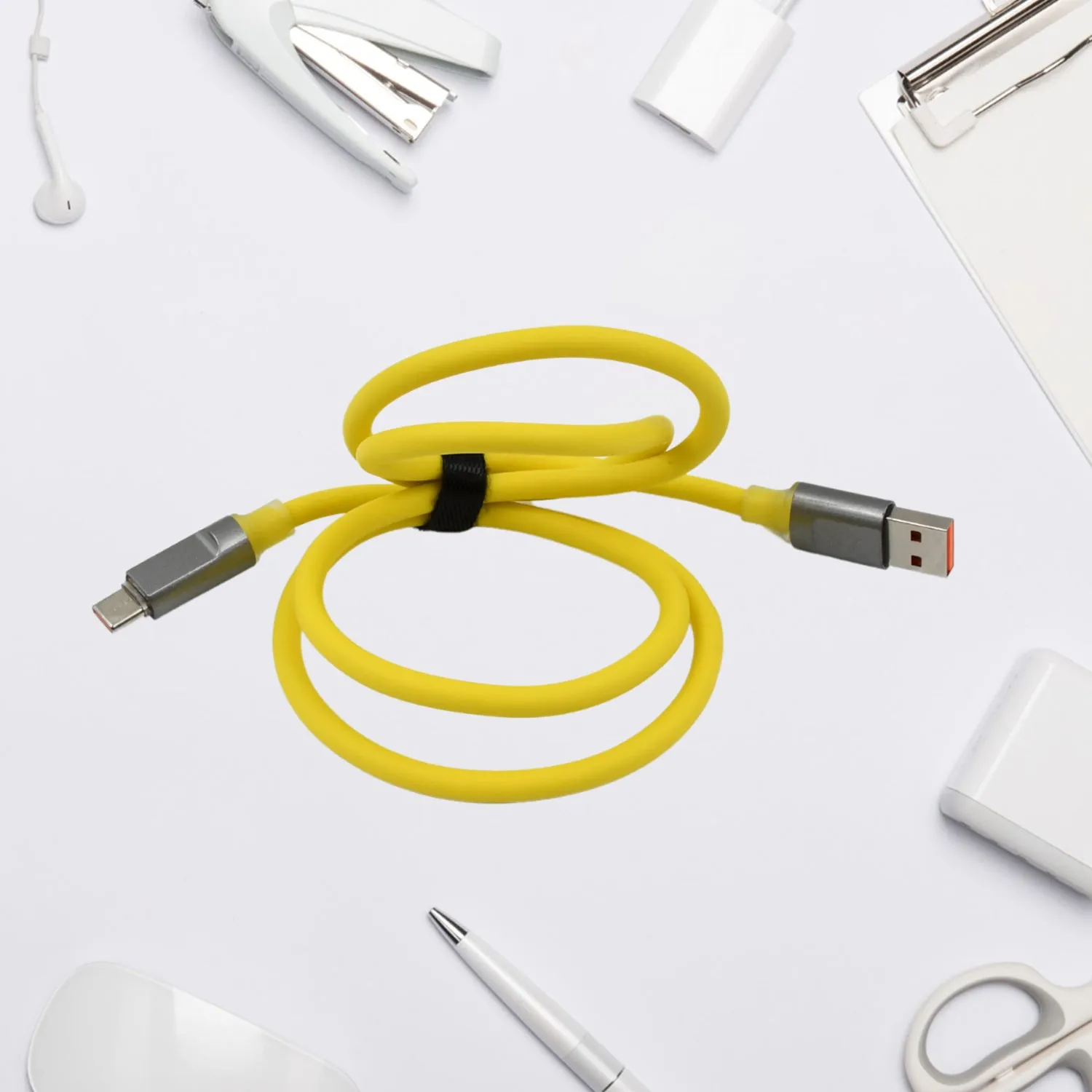 Type C Data Cable Fast Charging with Light (1 Mtr. 1 Pc)