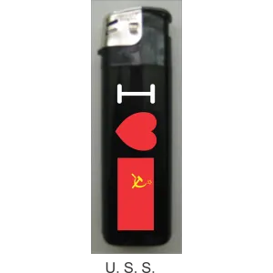 USSR Love Refillable Lighter