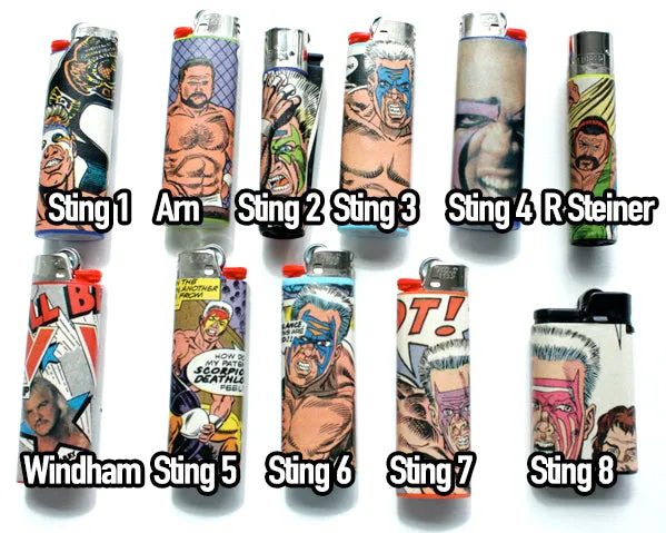 WCW COMIC BOOK LIGHTERS [SERIES 5]
