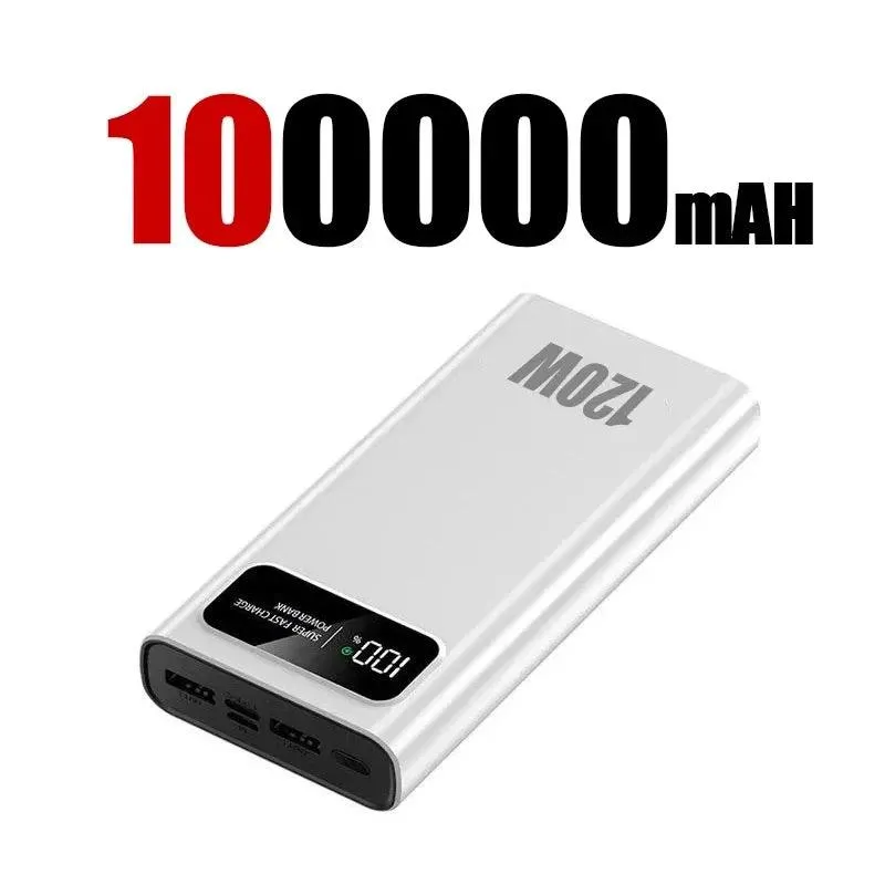 Xiaomi 200000mAh High-Capacity Power Bank with 120W Fast Charging and Digital Display for Universal Device Compatibility