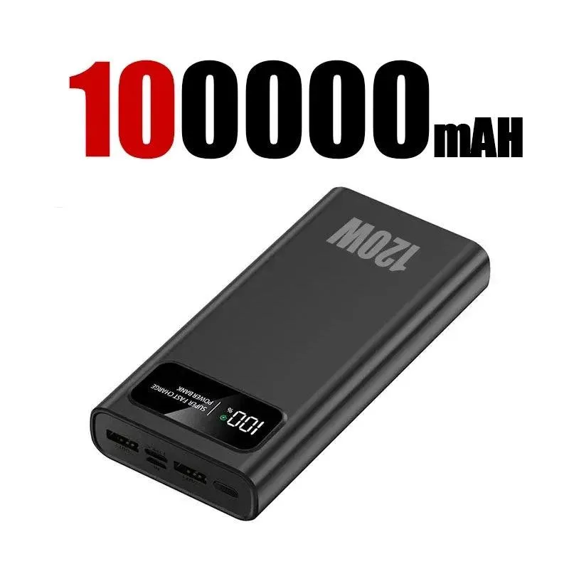 Xiaomi 200000mAh High-Capacity Power Bank with 120W Fast Charging and Digital Display for Universal Device Compatibility